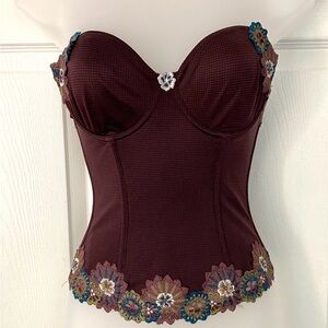 Marie Jo Corset Top Bustier size 34B
